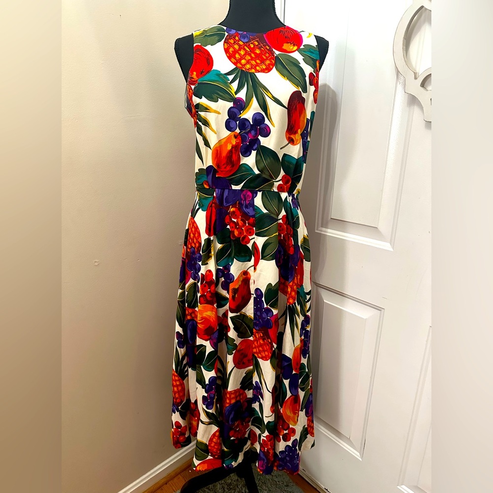 Gorgeous!! Nina Ricci muticolor midi Sundress